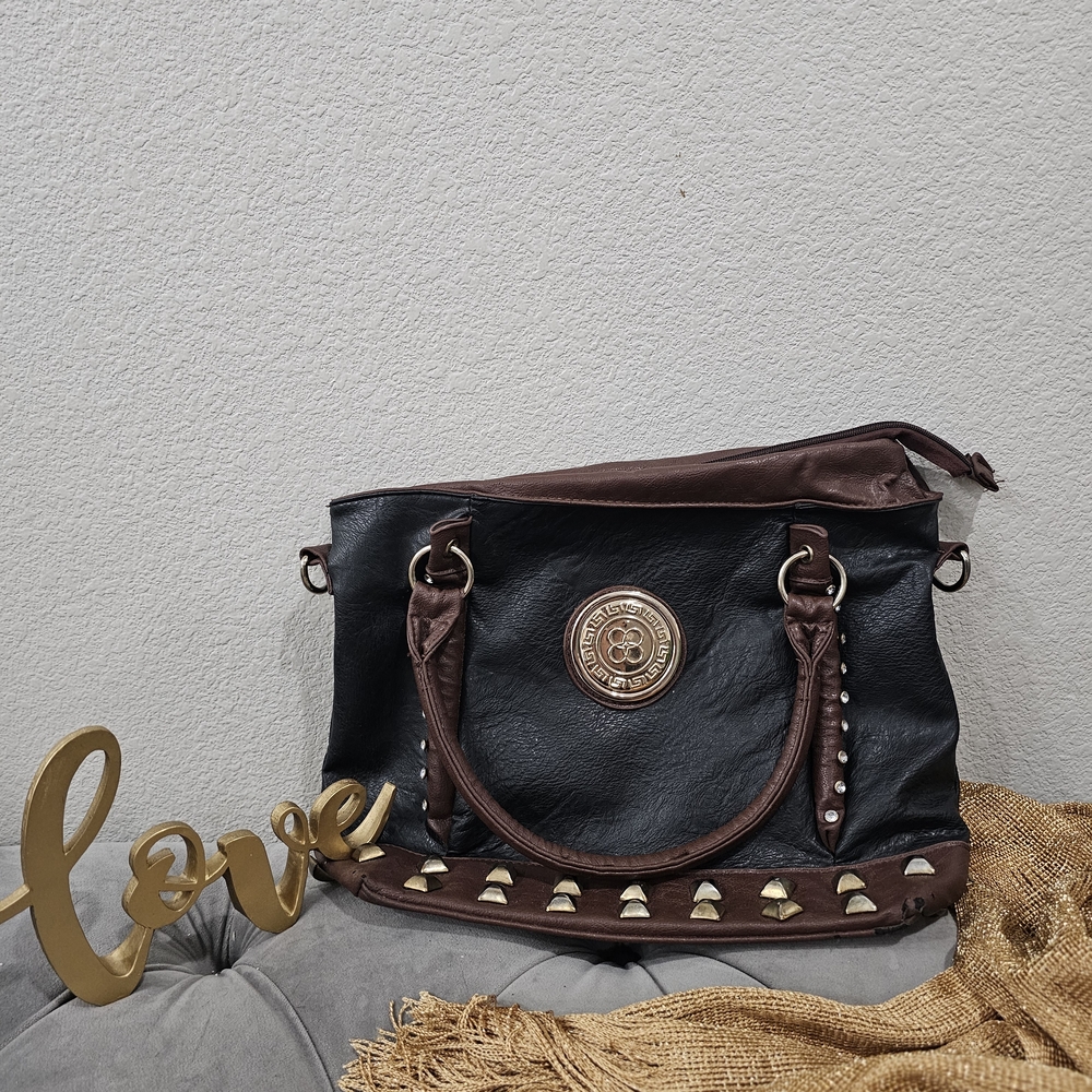 Stylish Black and Brown Women's Bag